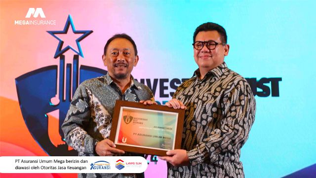 Mega Insurance Raih Penghargaan Best Insurance 2024