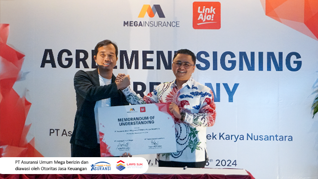 Mega Insurance dan LinkAja Inisiasikan Kemitraan Strategis untuk Layanan Asuransi Digital